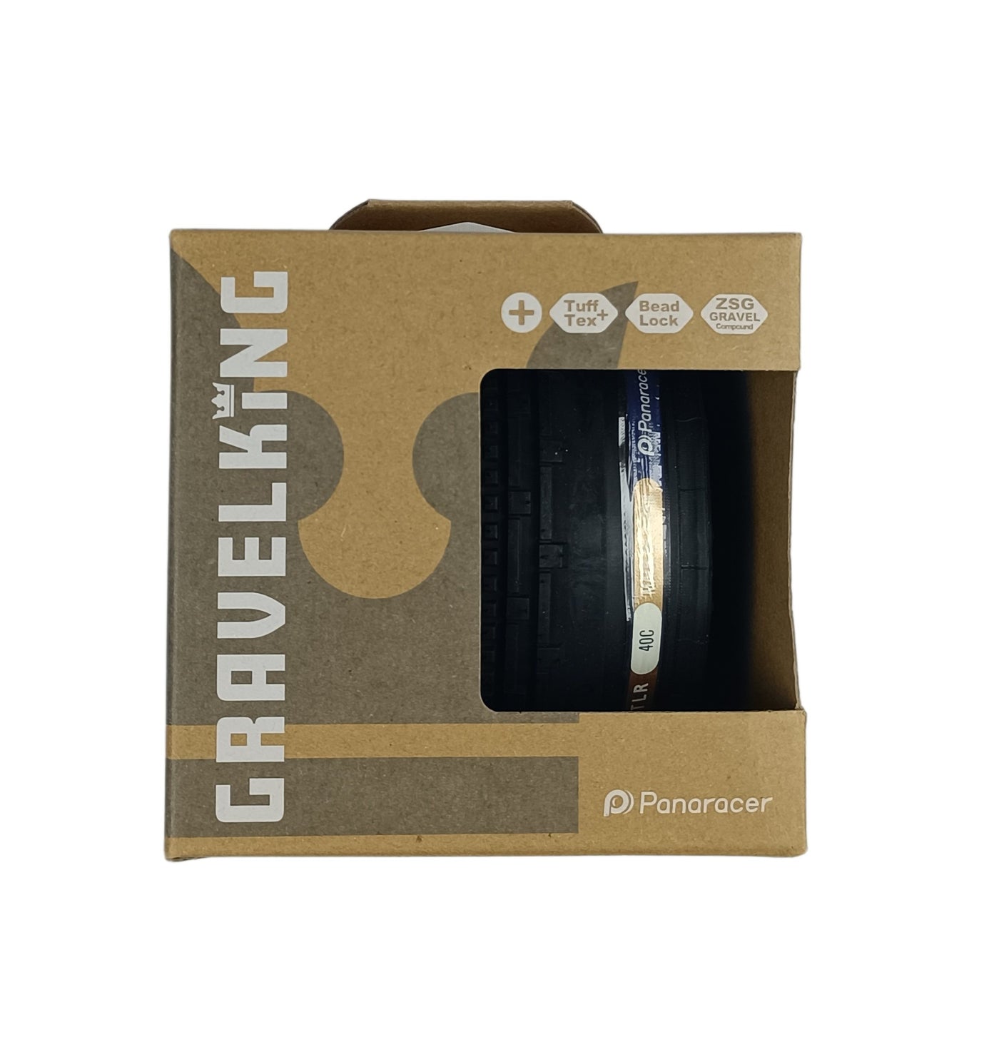 Llanta Panaracer Gravelking SK 700x40 TLR Black