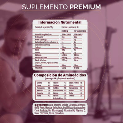 Super Human Proteina sabor Chocolate