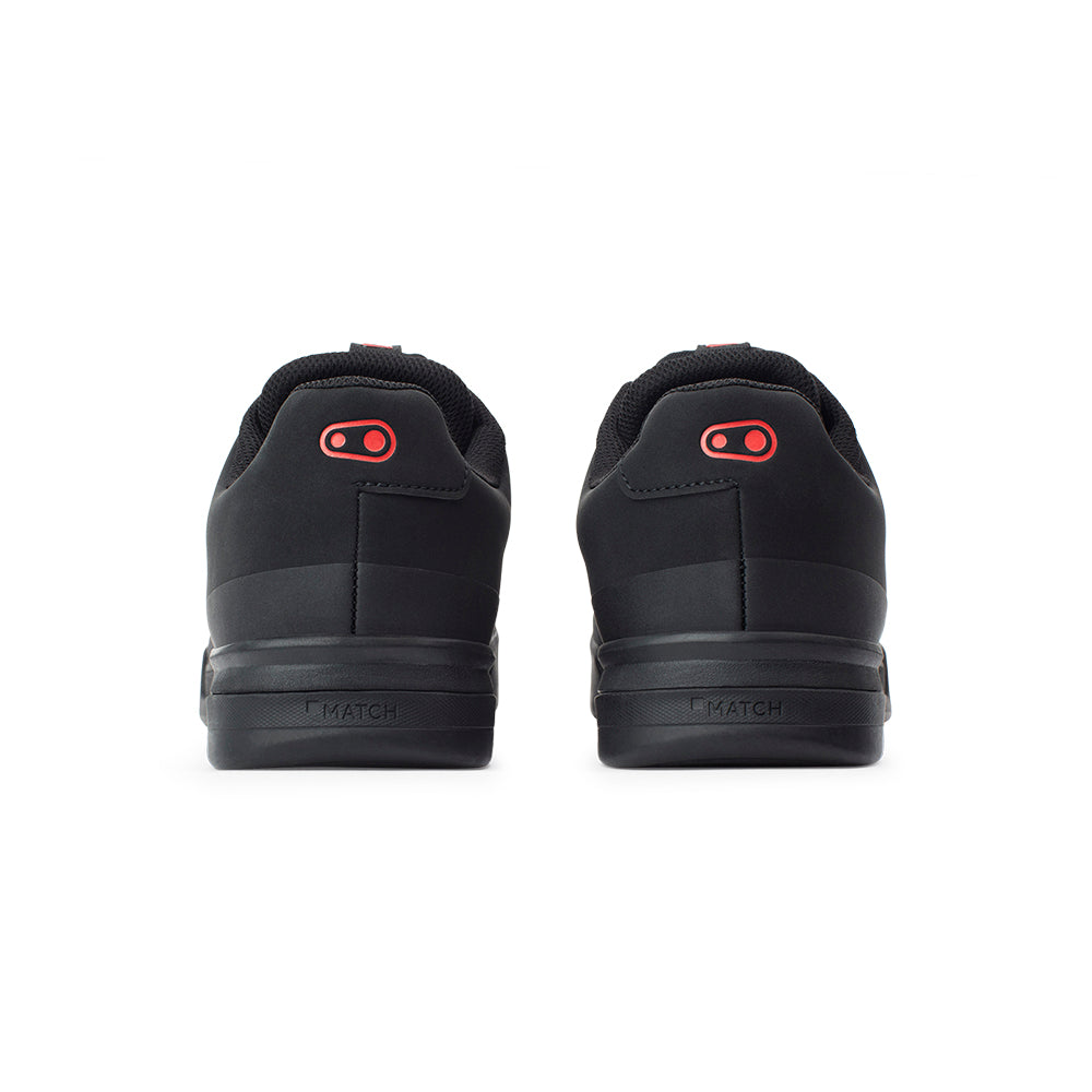 ZAPATOS MALLET CORDON - NEG / ROJO - SUELA NEG 10
