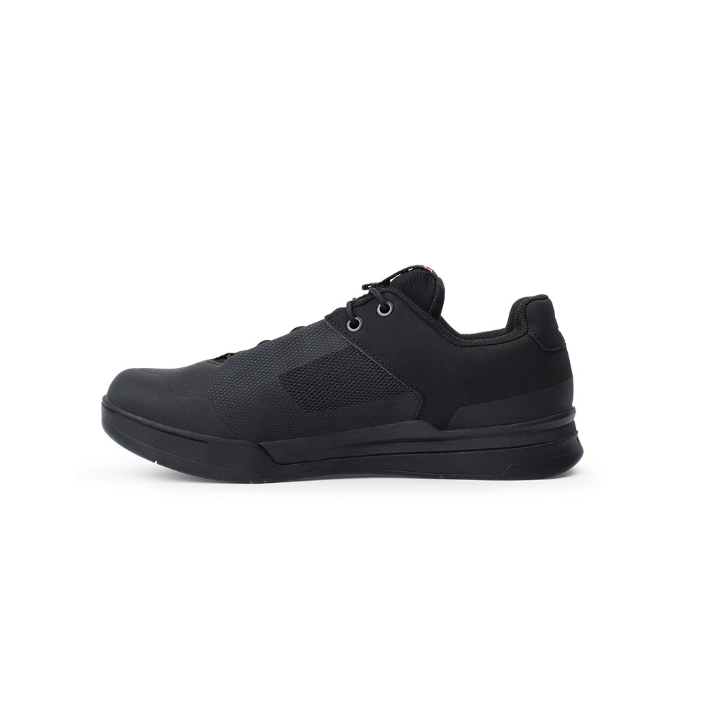 ZAPATOS MALLET CORDON - NEG / ROJO - SUELA NEG 10