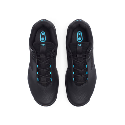 ZAPATOS MALLET E CORDON - NEG / AZUL - SUELA NEG 10.5