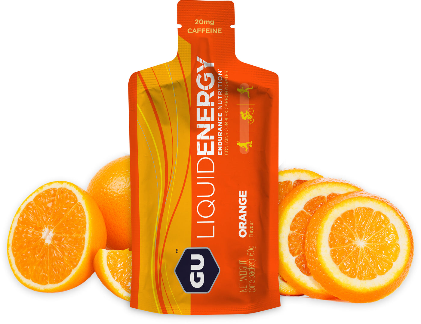 Gu Liquid Gel naranja