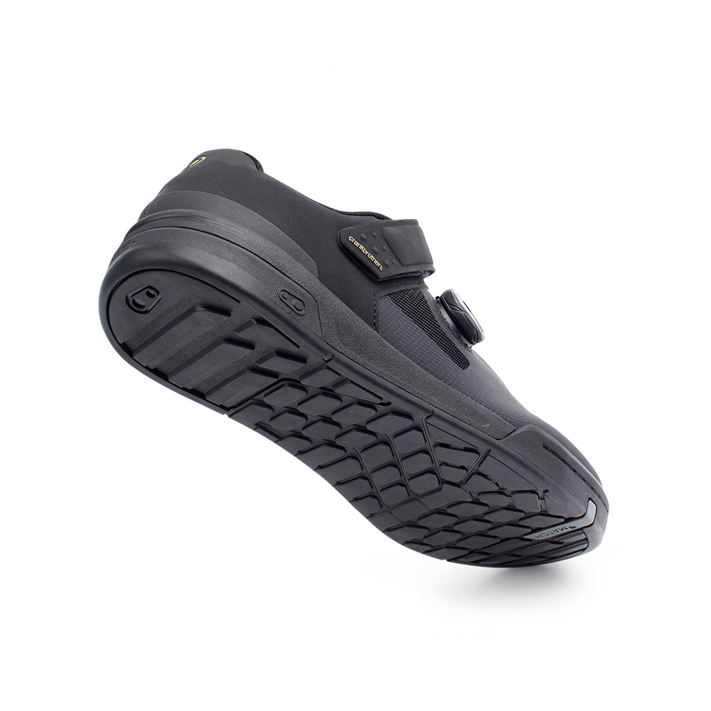 ZAPATOS STAMP BOA NEG / ORO - SUELA NEG 9.5