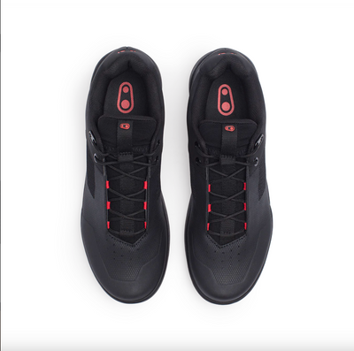ZAPATOS STAMP CORDON - NEG / ROJO - SUELA NEG 10