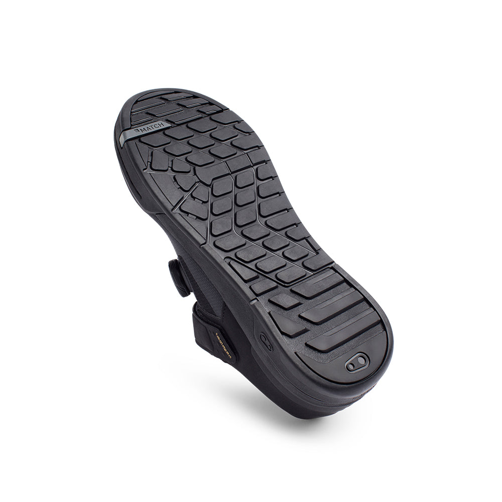 ZAPATOS STAMP BOA NEG / ORO - SUELA NEG 9.5