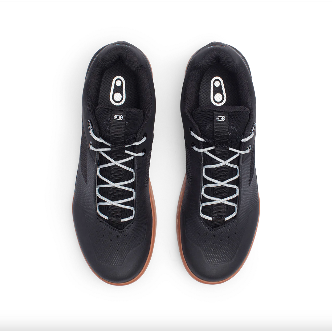 ZAPATOS STAMP CORDON - NEG / PLATA - SUELA NAT 10.5