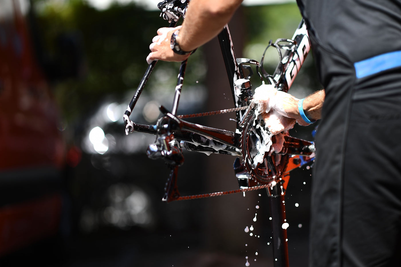 Lavado de Bicicleta