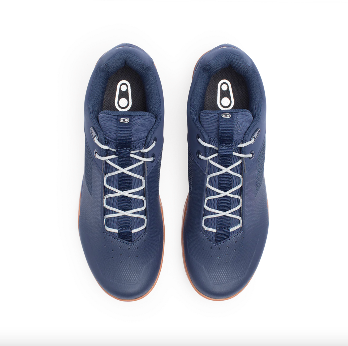 ZAPATOS STAMP CORDON - NAVY / PLATA - SUELA NAT 9
